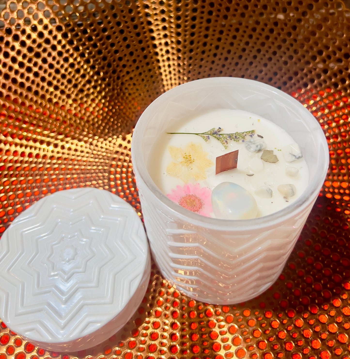 Elegant Intentions line- Celestial candle vessel