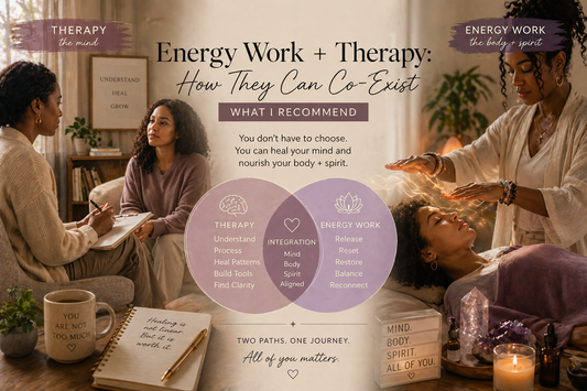 Energy Work + Therapy: How They Can Co-Exist (What I Recommend)