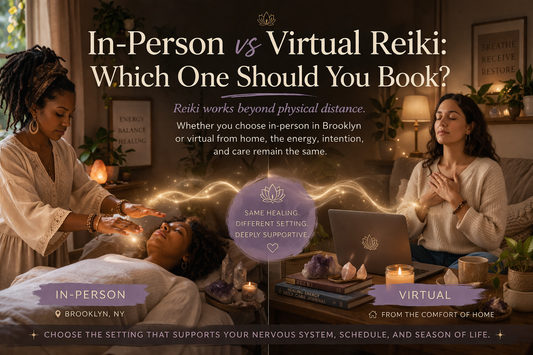 In-Person vs Virtual Reiki: Which One Should You Book?