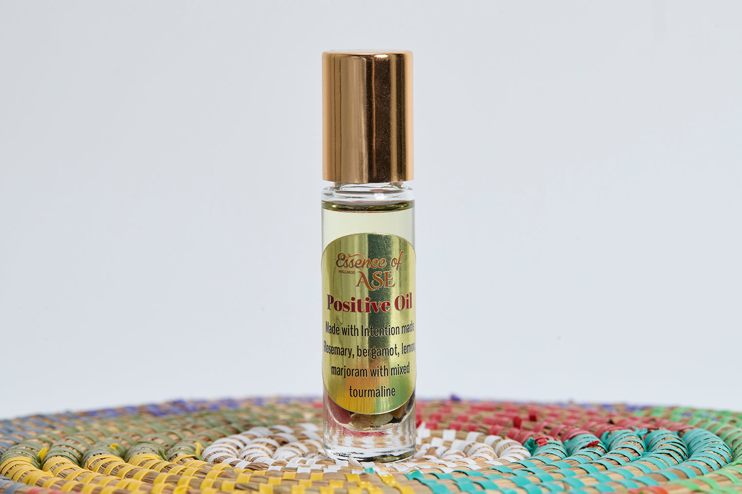 Positive Oil- Crystal and Reiki infused aromatherapy blend
