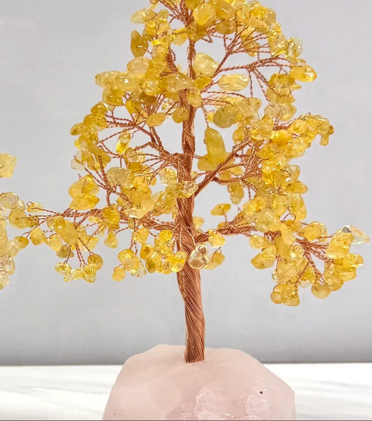 CITRINE CRYSTAL TREE